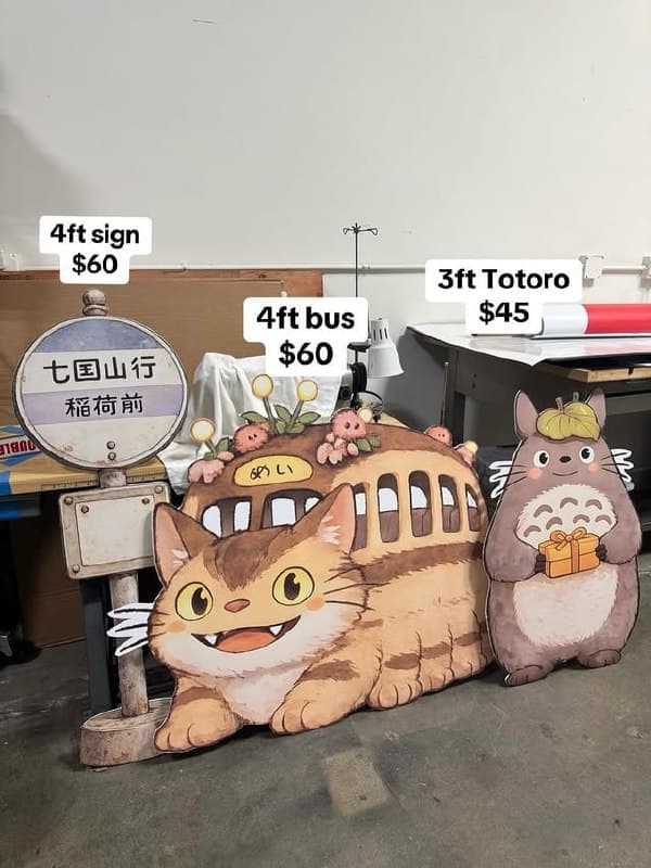 Character Foam Cutouts